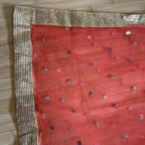 Net palazzo kameez women party suit - Picture 3 of 3